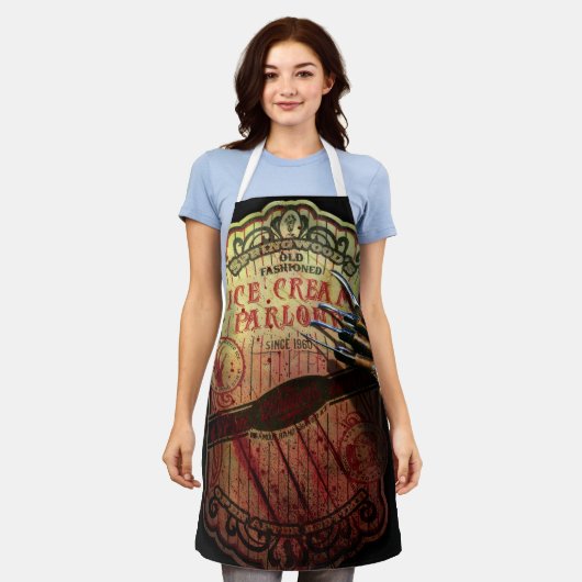 Ein Albtraum an der Elm Street | Eiscreme aus Spri Schürze (Getragen)