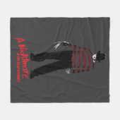 Ein Albtraum an der Elm Street | Freddy Krueger Fleecedecke (Vorderseite (Horizontal))
