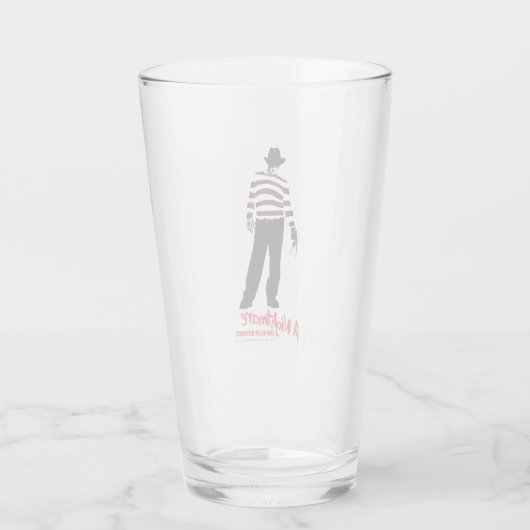 Ein Albtraum an der Elm Street | Freddy Krueger Glas (Rückseite)