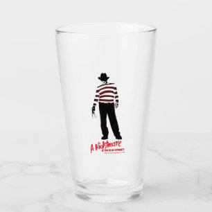 Ein Albtraum an der Elm Street Freddy Krueger Glas
