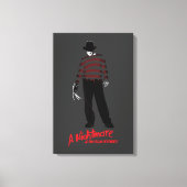 Ein Albtraum an der Elm Street | Freddy Krueger Leinwanddruck (Vorderseite)