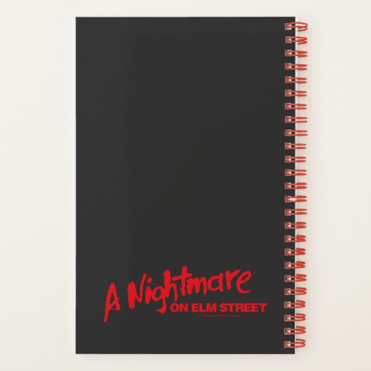 Ein Albtraum an der Elm Street | Freddy Krueger Notizblock (Rückseite)