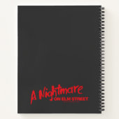 Ein Albtraum an der Elm Street | Freddy Krueger Notizblock (Rückseite)