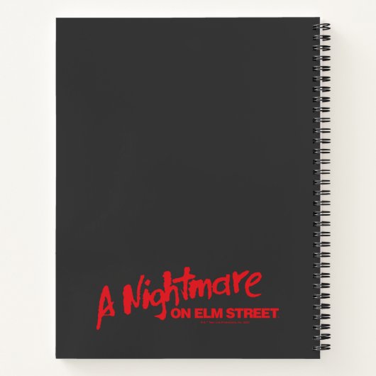 Ein Albtraum an der Elm Street | Freddy Krueger Notizblock (Rückseite)