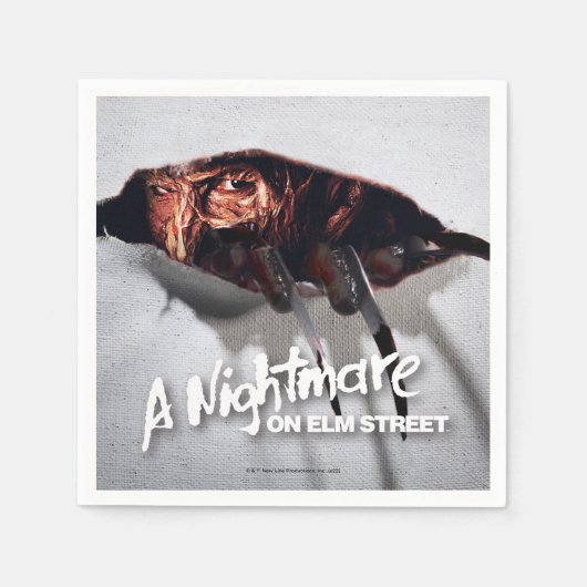 Ein Albtraum an der Elm Street | Freddy Krueger Pe Serviette (Vorderseite)