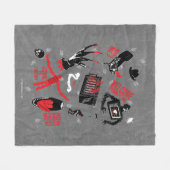 Ein Albtraum an der Elm Street | Freddy Krueger Ta Fleecedecke (Vorderseite (Horizontal))