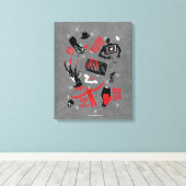 Ein Albtraum an der Elm Street | Freddy Krueger Ta Leinwanddruck (Insitu (Holzboden))