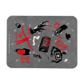 Ein Albtraum an der Elm Street | Freddy Krueger Ta Magnet (Horizontal)