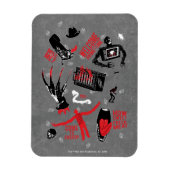 Ein Albtraum an der Elm Street | Freddy Krueger Ta Magnet (Vertikal)