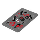 Ein Albtraum an der Elm Street | Freddy Krueger Ta Magnet (Linke Seite)