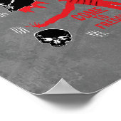 Ein Albtraum an der Elm Street | Freddy Krueger Ta Poster (Ecke)