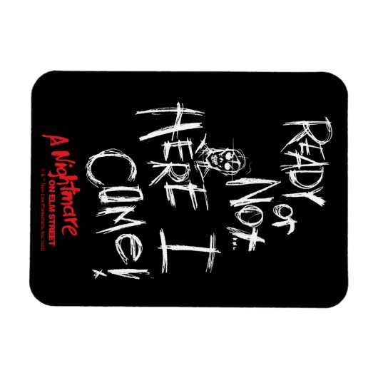 Ein Albtraum an der Elm Street | Hier komme ich Magnet (Horizontal)