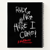 Ein Albtraum an der Elm Street | Hier komme ich Notizblock (Rückseite)