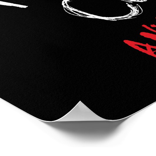 Ein Albtraum an der Elm Street | Hier komme ich Poster (Ecke)