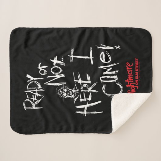 Ein Albtraum an der Elm Street | Hier komme ich Sherpadecke (Vorderseite (Horizontal))