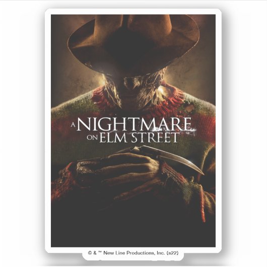 Ein Albtraum an der Elm Street | Movie Poster Aufkleber (Vorderseite)