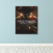 Ein Albtraum an der Elm Street | Movie Poster Leinwanddruck (Insitu (Holzboden))