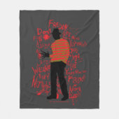 Ein Albtraum an der Elm Street | Nicht einschlafen Fleecedecke (Vorderseite)