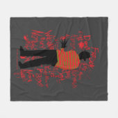 Ein Albtraum an der Elm Street | Nicht einschlafen Fleecedecke (Vorderseite (Horizontal))