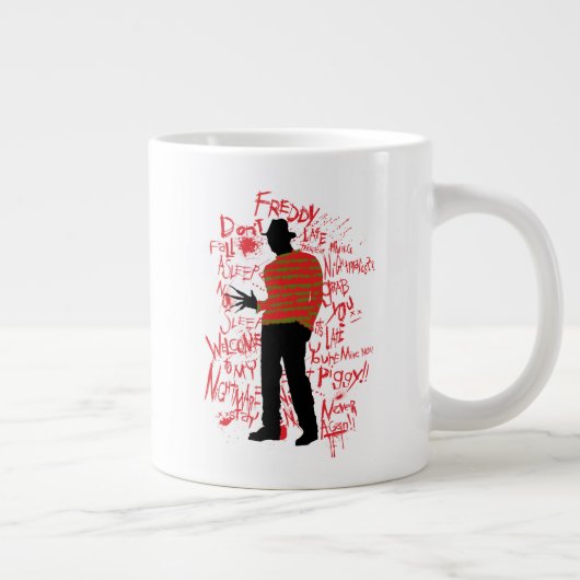 Ein Albtraum an der Elm Street | Nicht einschlafen Jumbo-Tasse (Rechts)