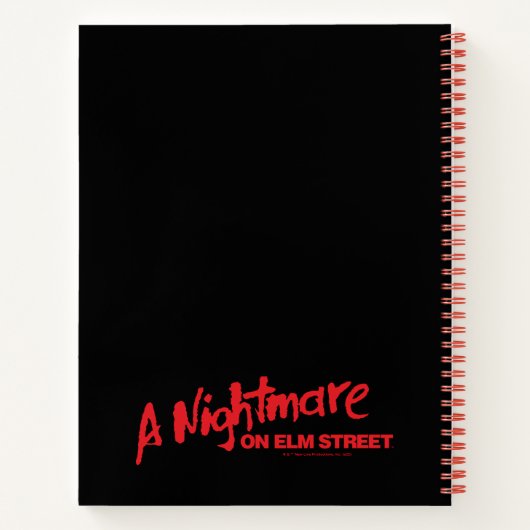 Ein Albtraum an der Elm Street | Nicht einschlafen Notizblock (Rückseite)