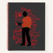 Ein Albtraum an der Elm Street | Nicht einschlafen Notizblock (Vorderseite)