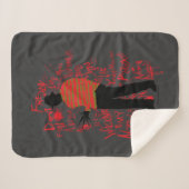 Ein Albtraum an der Elm Street | Nicht einschlafen Sherpadecke (Vorderseite (Horizontal))