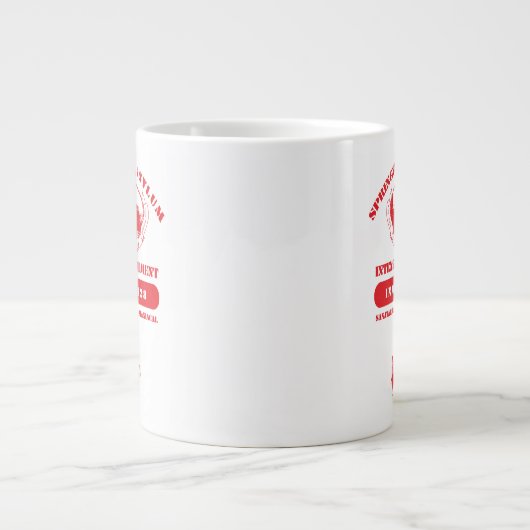 Ein Albtraum an der Elm Street | Springwood Asyl Jumbo-Tasse (Vorderseite)