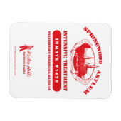 Ein Albtraum an der Elm Street | Springwood Asyl Magnet (Horizontal)