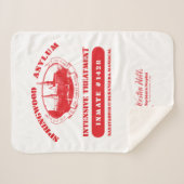 Ein Albtraum an der Elm Street | Springwood Asyl Sherpadecke (Vorderseite (Horizontal))