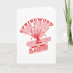 Ein Albtraum an der Elm Street   Springwood High Karte