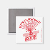 Ein Albtraum an der Elm Street | Springwood High Magnet (Vorderseite/Rückseite)