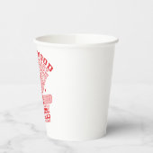 Ein Albtraum an der Elm Street | Springwood High Pappbecher (Links)