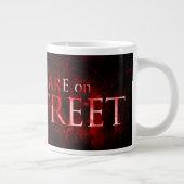 Ein Albtraum an der Elm Street | Text Jumbo-Tasse (Rechts)
