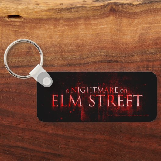 Ein Albtraum an der Elm Street | Text Schlüsselanhänger (Rückseite)