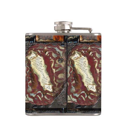 Ein Albtraum Flachmann (Rückseite)