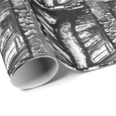 Ein Albtraum Geschenkpapier (Rolleneckpunkt)