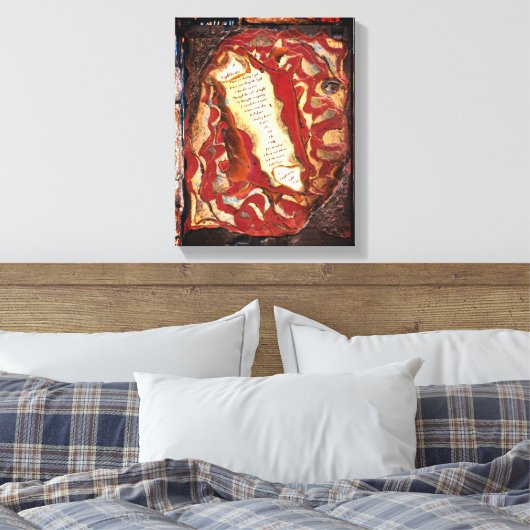 Ein Albtraum Leinwanddruck (Insitu (Schlafzimmer))