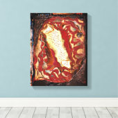 Ein Albtraum Leinwanddruck (Insitu (Holzboden))