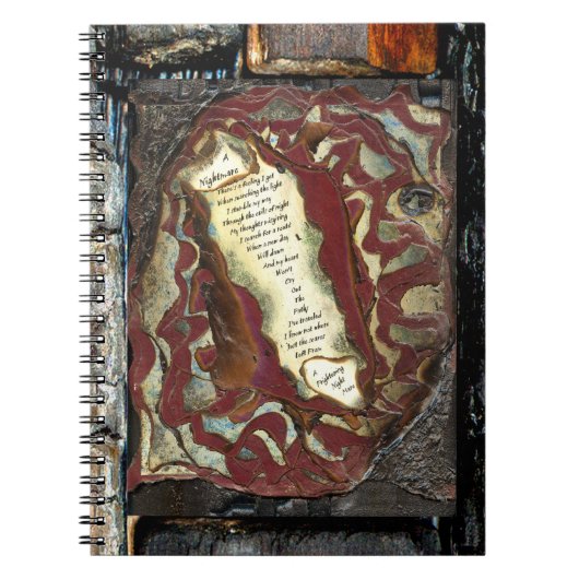 Ein Albtraum Notizblock (Vorderseite)