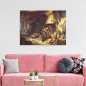 Ein Alchemist, 1611 Leinwanddruck (Insitu (Wohnzimmer))