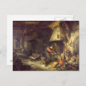 Ein Alchemist, 1611 Postkarte (Vorne/Hinten)