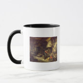 Ein Alchemist, 1611 Tasse (Links)