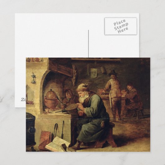 Ein Alchemist Postkarte (Vorne/Hinten)