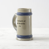 Ein Alekrug Bierglas (Vorderseite Links)