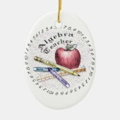 Ein Algebra-Lehrer Keramikornament (Vorne)