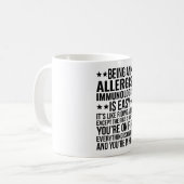 Ein Allergist-Immunologe zu sein ist einfach Kaffeetasse (Vorderseite Links)