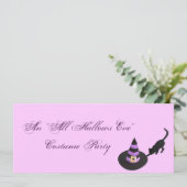 Ein "alles heiligt Eve" Kostüm-Party Einladung (Stehend Vorderseite)