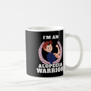 Ein Alopecia Krieger Alopecia Areata Areata Awaren Kaffeetasse