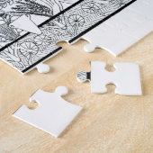 Ein alter ägyptischer Garten (Stich) (b/w Foto) Puzzle (Seite)